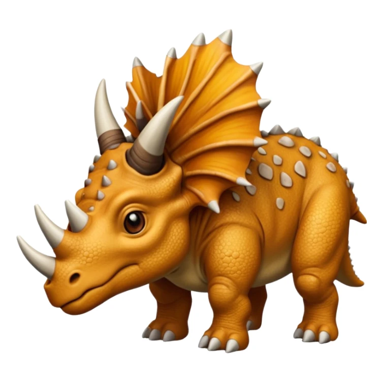 i need some thing like triceratops please more realistic sticker