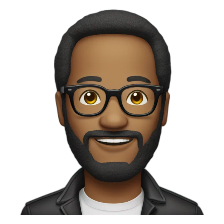 Marvin gaye with glasses sticker