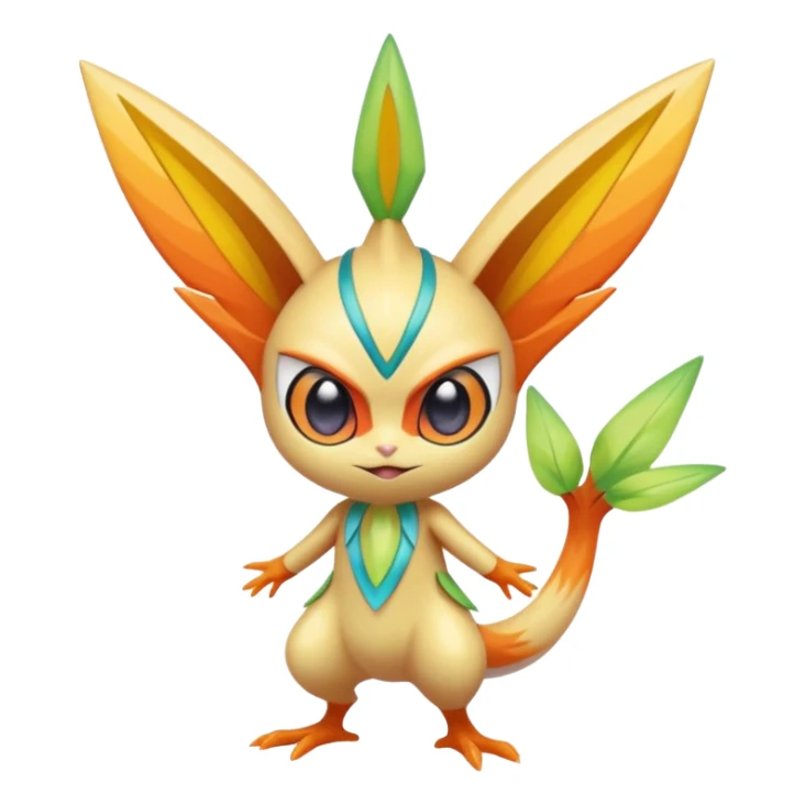 Celebi-Victini-fusion sticker