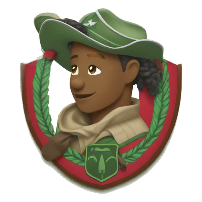 Boy Scout troop 121 logo sticker