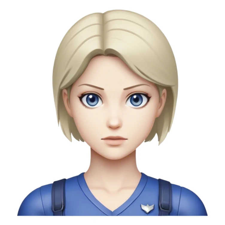 Jill Valentine from Resident Evil sticker