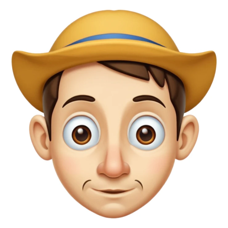 PINOQUIO COM O NARIOZ GRANDE sticker