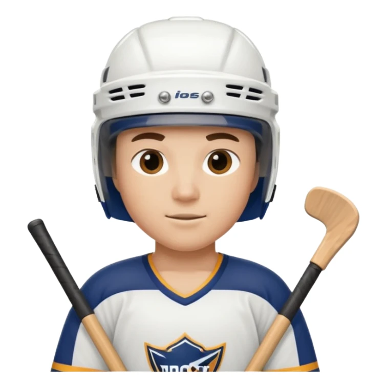 Hockey sur glace joueur  sticker