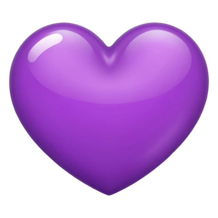 generate a heart using the same purple from this dna strand emoji 🧬 sticker