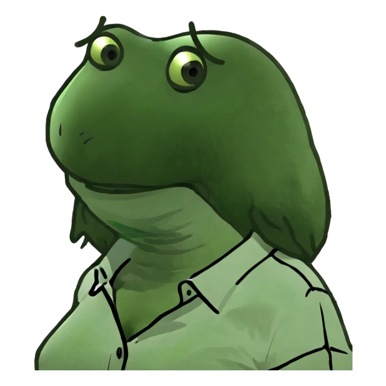 Big shirt woman sticker