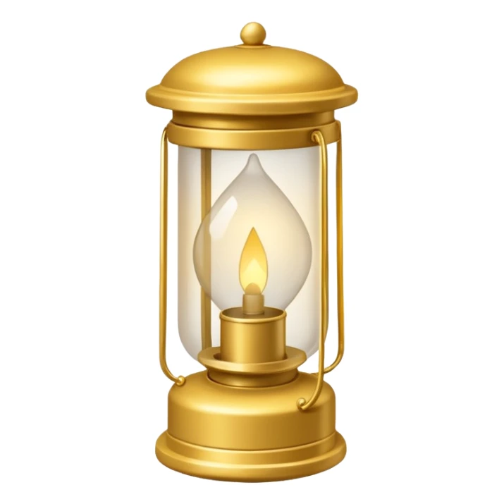 Lanterna flutuante pequena, de papel translúcido, formato retangular/cilíndrico alongado, aberta em cima e embaixo, com luz dourada suave interna, sem alça, sem metal, sem decoração. sticker