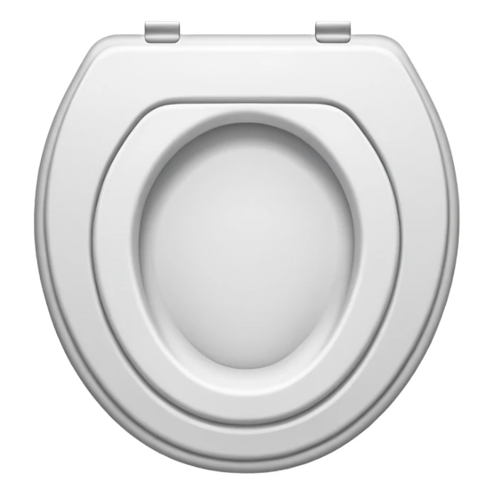 Paper toilet seat sticker