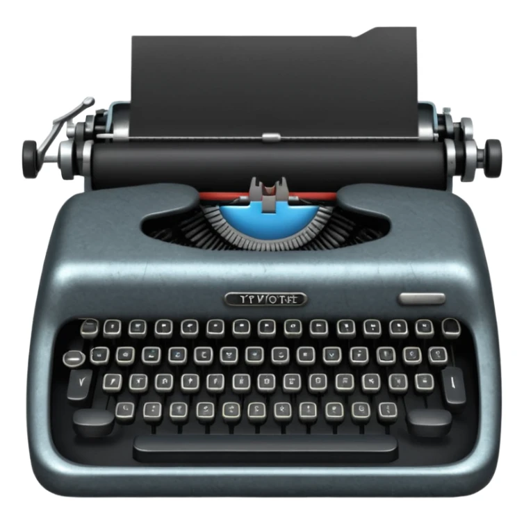 that is not a machine that’s a type writer which i DID NOT ASK FOR!!! sticker