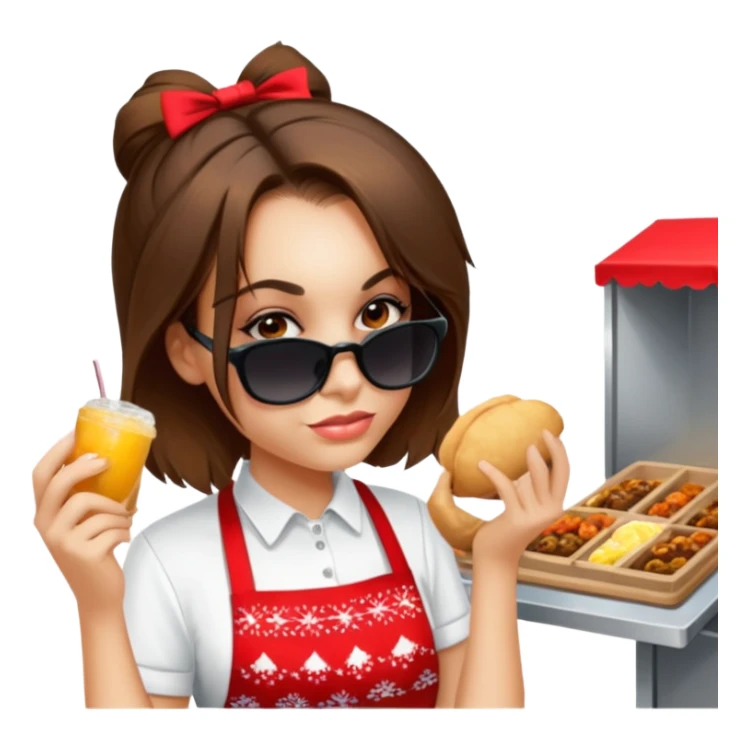 Street Food Vendor sticker