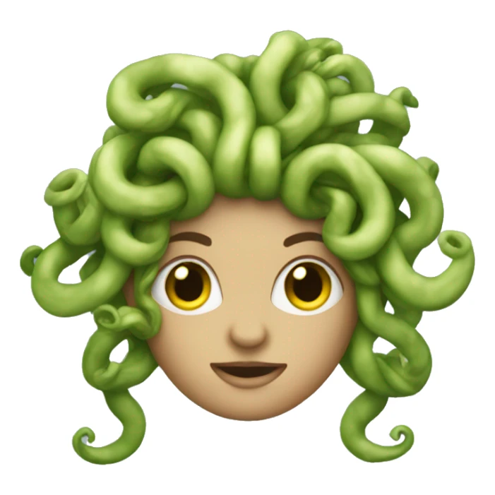 Medusa muy bonita  sticker