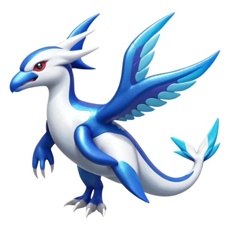 Silvally-Kyogre-Latios-Lugia-Fakémon-hybrid-creature (full body)  sticker
