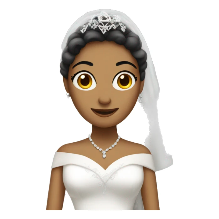 Jewish woman bride sticker