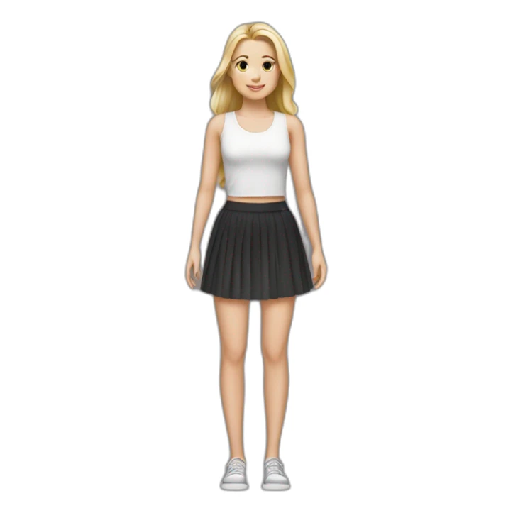 white-girl-with-sheer-skirt sticker