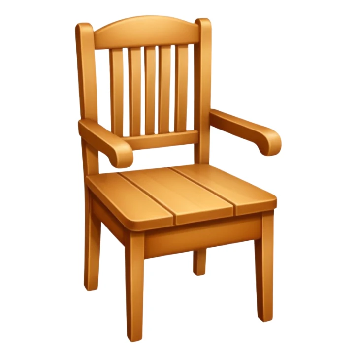 wooden chair sticker