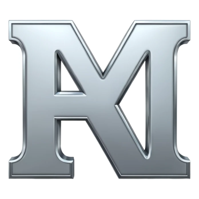 two letters beside eachother the first one says N and the second says O sticker