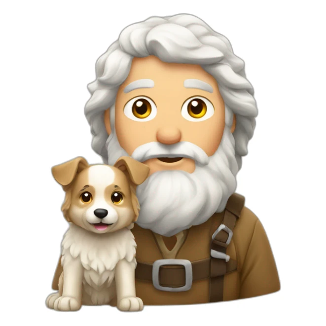 shepherd of the pyrenees sticker