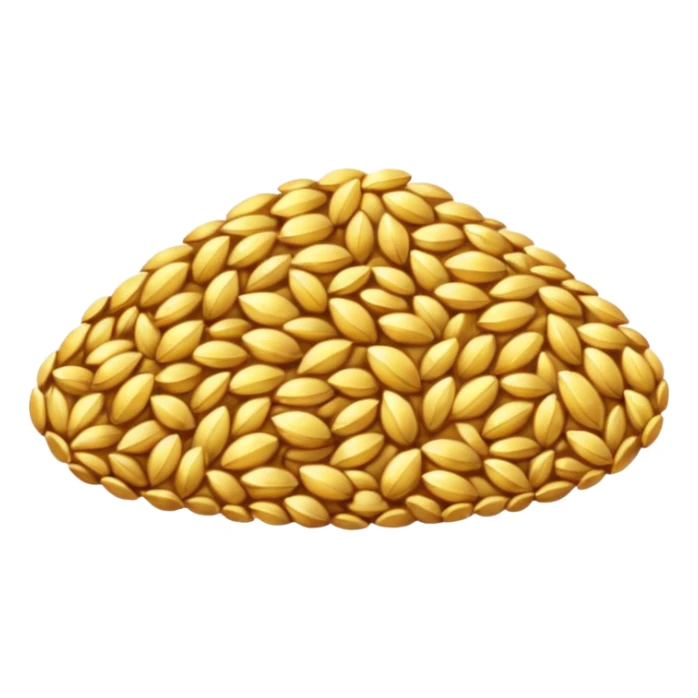 a handful of grains sticker