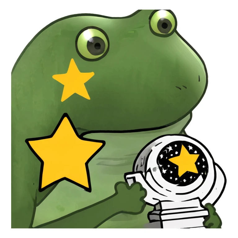 Extraterrestrial championship trophy with universe-inspired color scheme, stars and spiral galaxies embedded in the design sticker