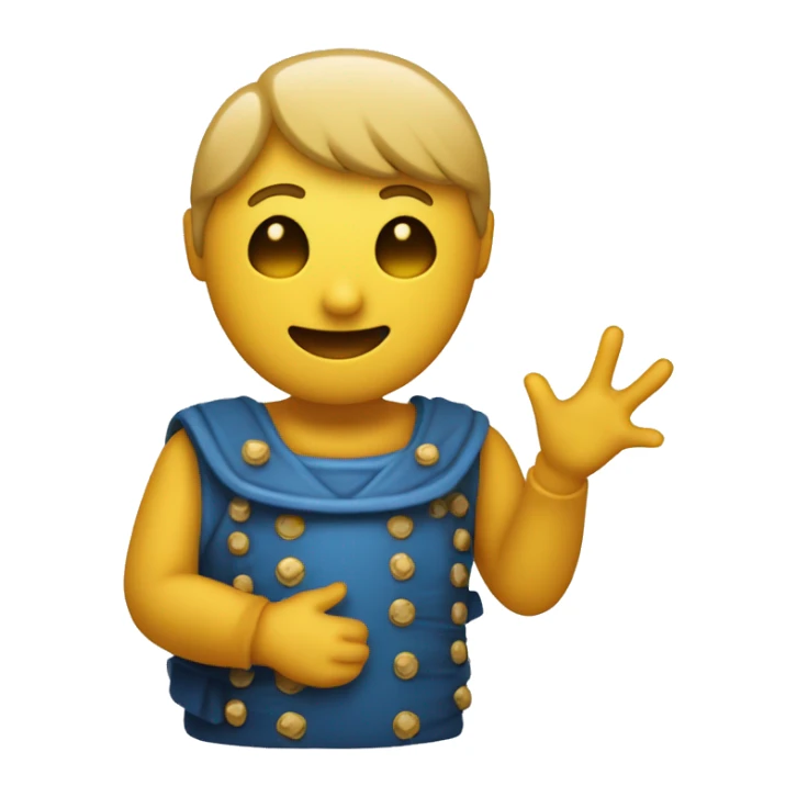 Un squelette faisant ce signe italien: 🤌  sticker