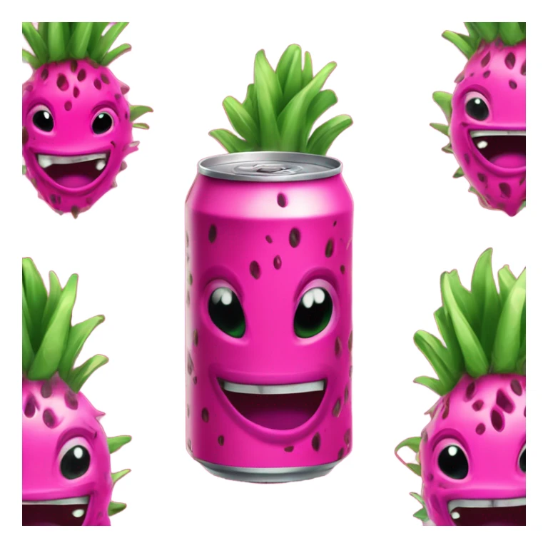 Energy Drink with the Taste of a Dragonfruit Dragon  sticker