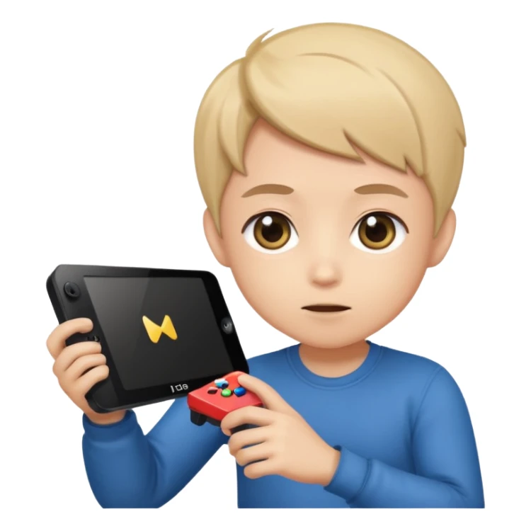 radicchio animato gamer senza persona stile chibi  sticker