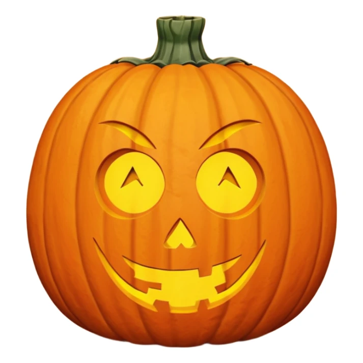 hairdresser nightmare halloween pumpkin sticker