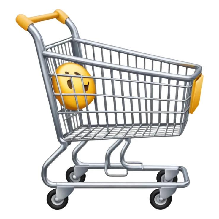 shopping cart sticker