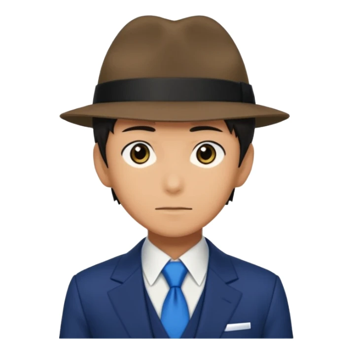 Kaito Kuroba in the famous detective conan story sticker