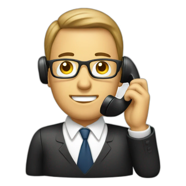 MANAGER TELEPHONE sticker