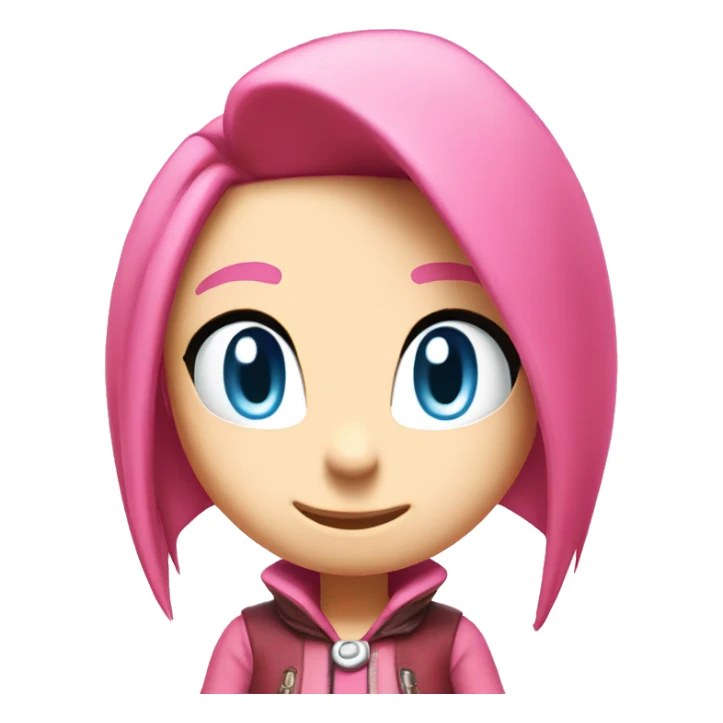 amy rose from sonic the hedgehof sticker