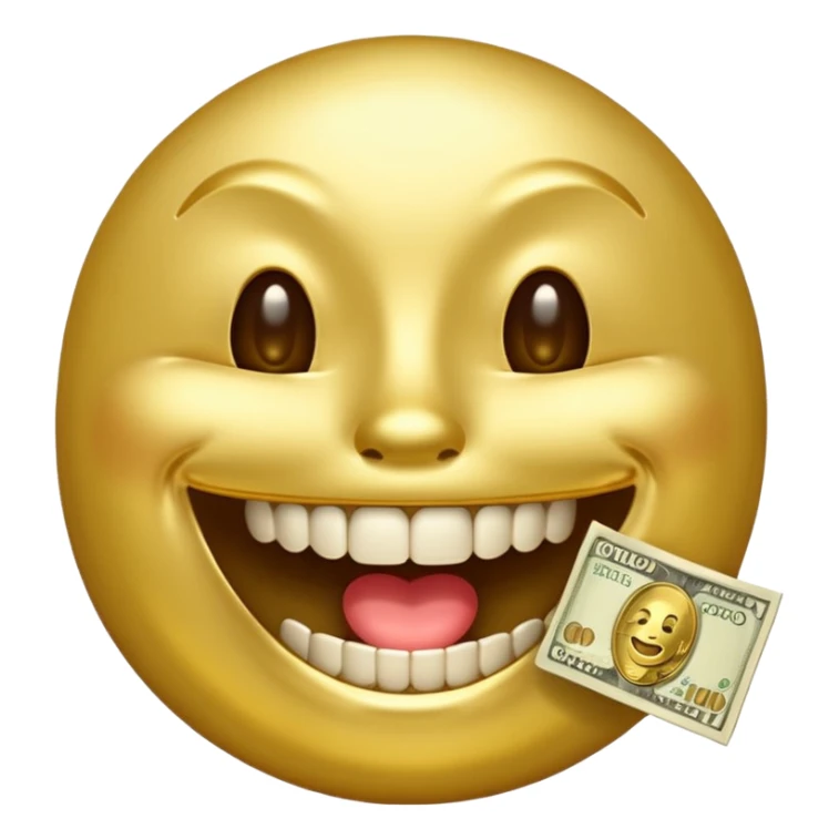 Money Mouth Emoji sticker