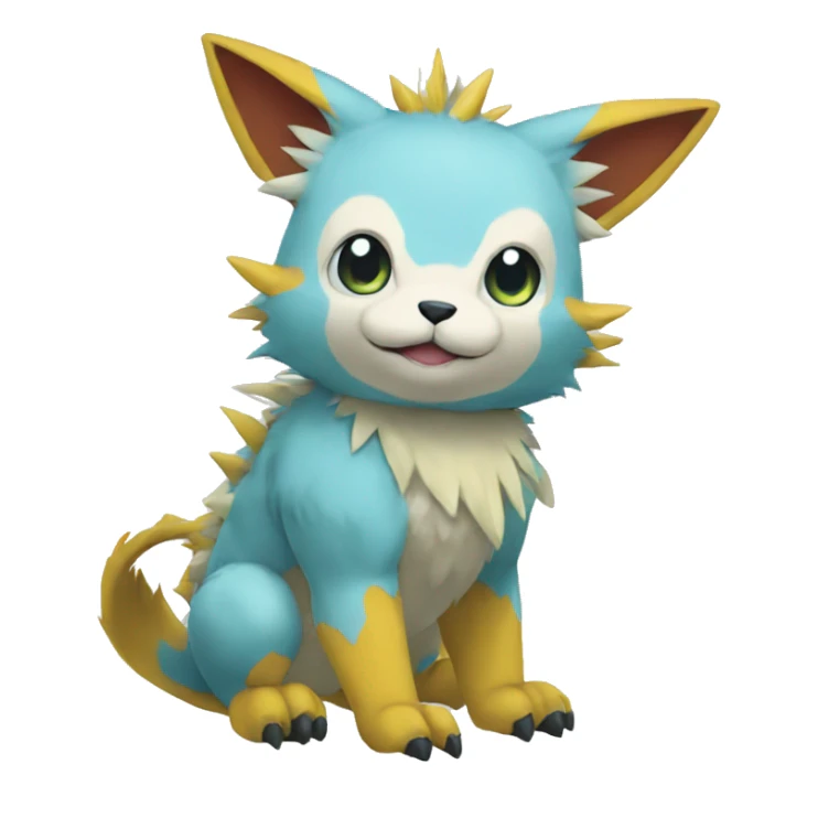 Digimon-Pokémon-animal full body sticker