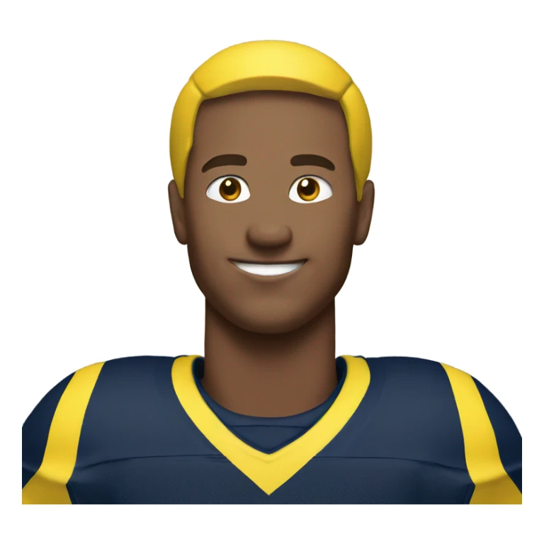 Michigan football sticker