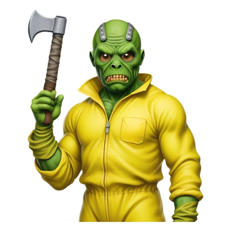toxie from the toxic avenger sticker