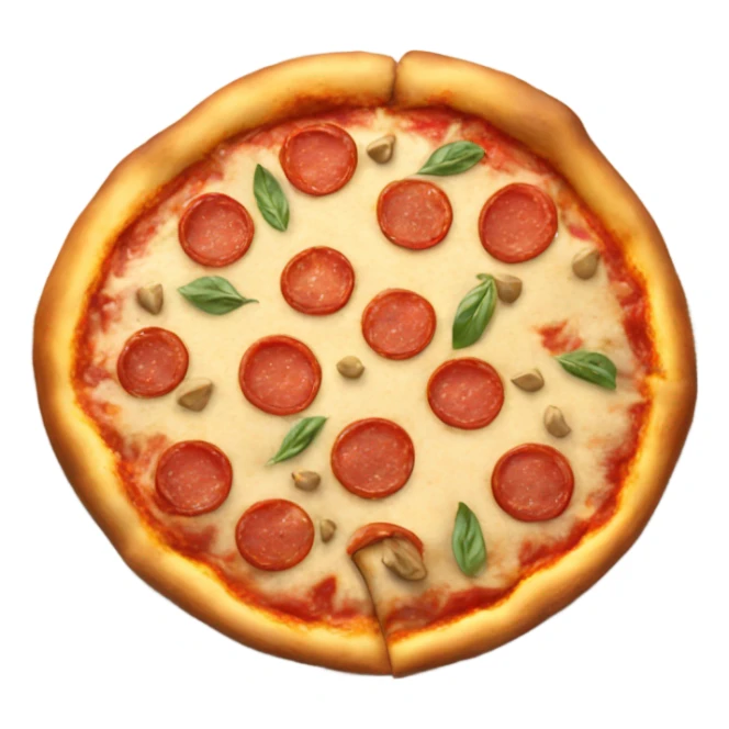 Fresh pizza out of the oven sticker
