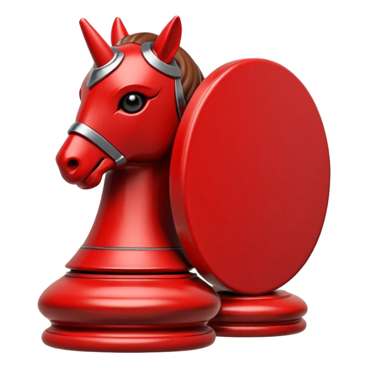 Xiangqi chess piece, knight piece sticker