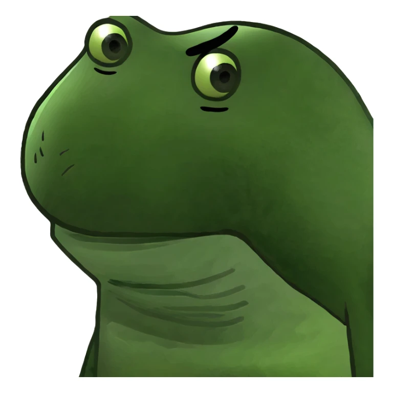 Surprise face with hand over mouth  sticker