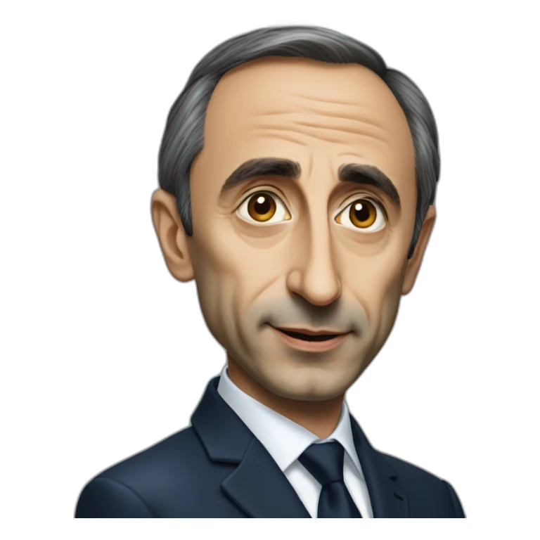 French politician Éric Zemmour sticker