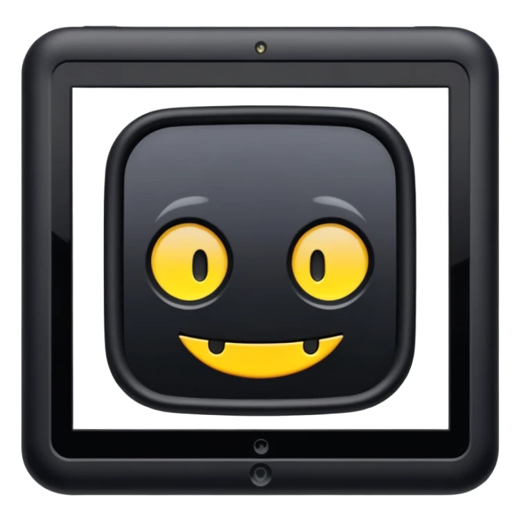 A bad irc tablet running discord no living being sticker