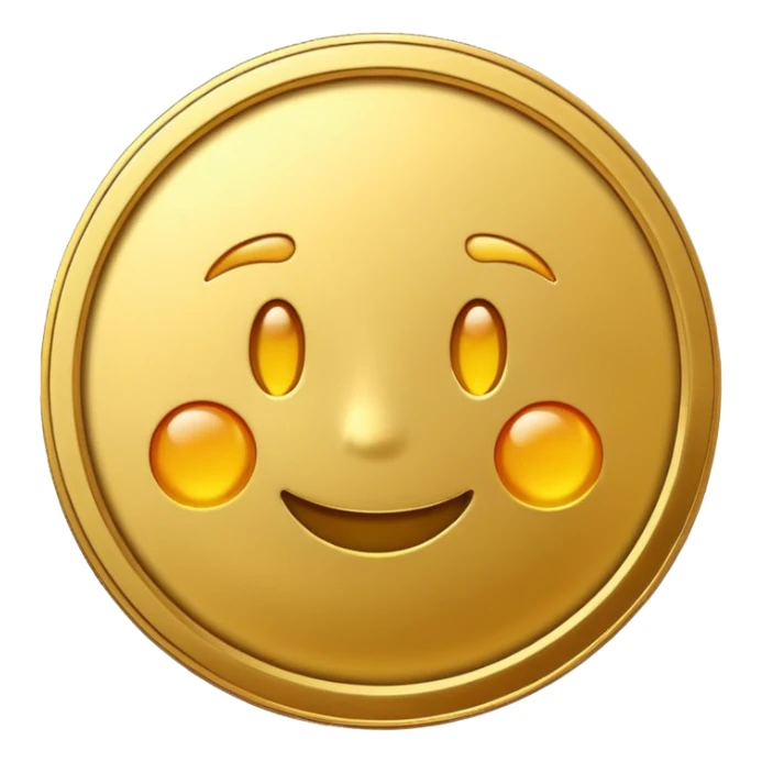 The secret to success emoji that looks like digital currency sticker