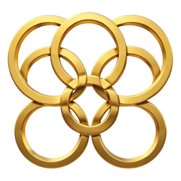 Olympic games 5 rings emoji sticker