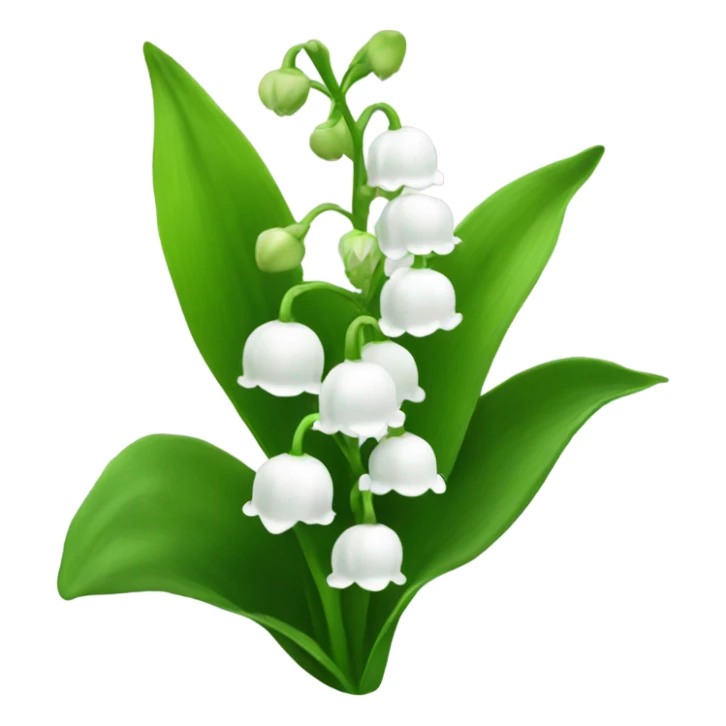 lily of the valley sticker