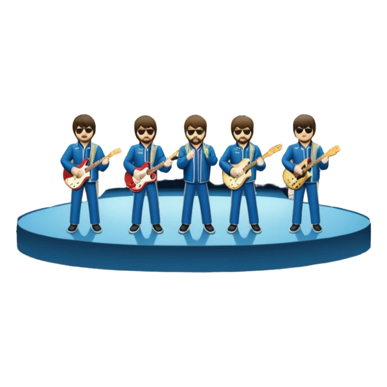 Oasis the band at wembley  sticker