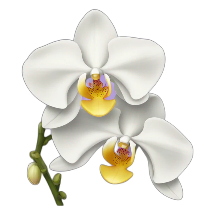 Orchid sticker