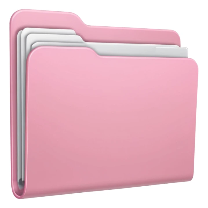 Light Pink Personal Folers sticker