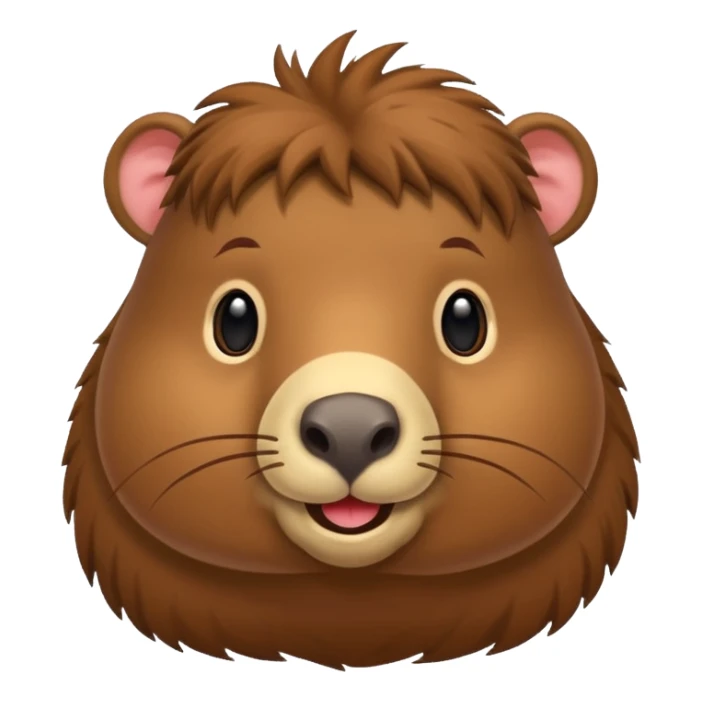 Hazme un emoji de un capibara sticker