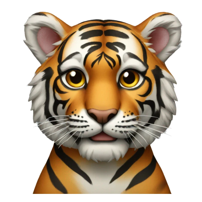 tiger artist sticker