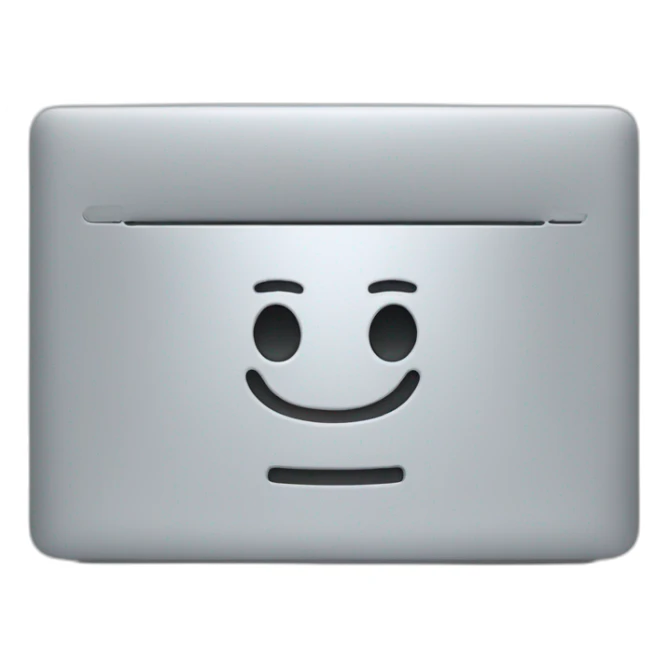 the Apple laptop sticker