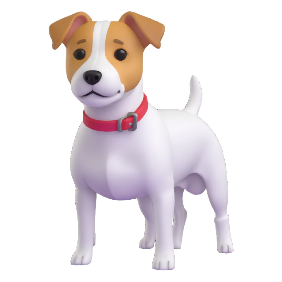 Jack Russell Terrier dog sticker