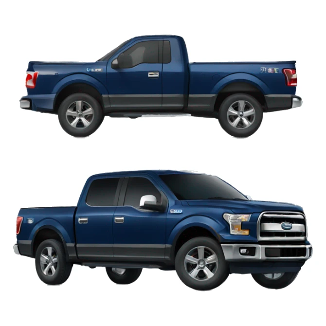 Midnight blue f150 sticker